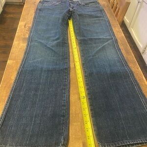 7 For All Mankind Indigo Denim Jeans Men’s